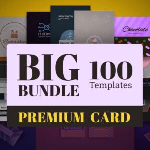 100 Business Card Design Bundle