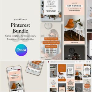 Pinterest Canva Bundle