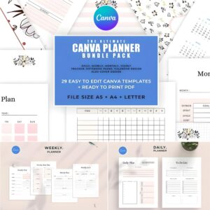 Ultimate Printable Planner Bundle